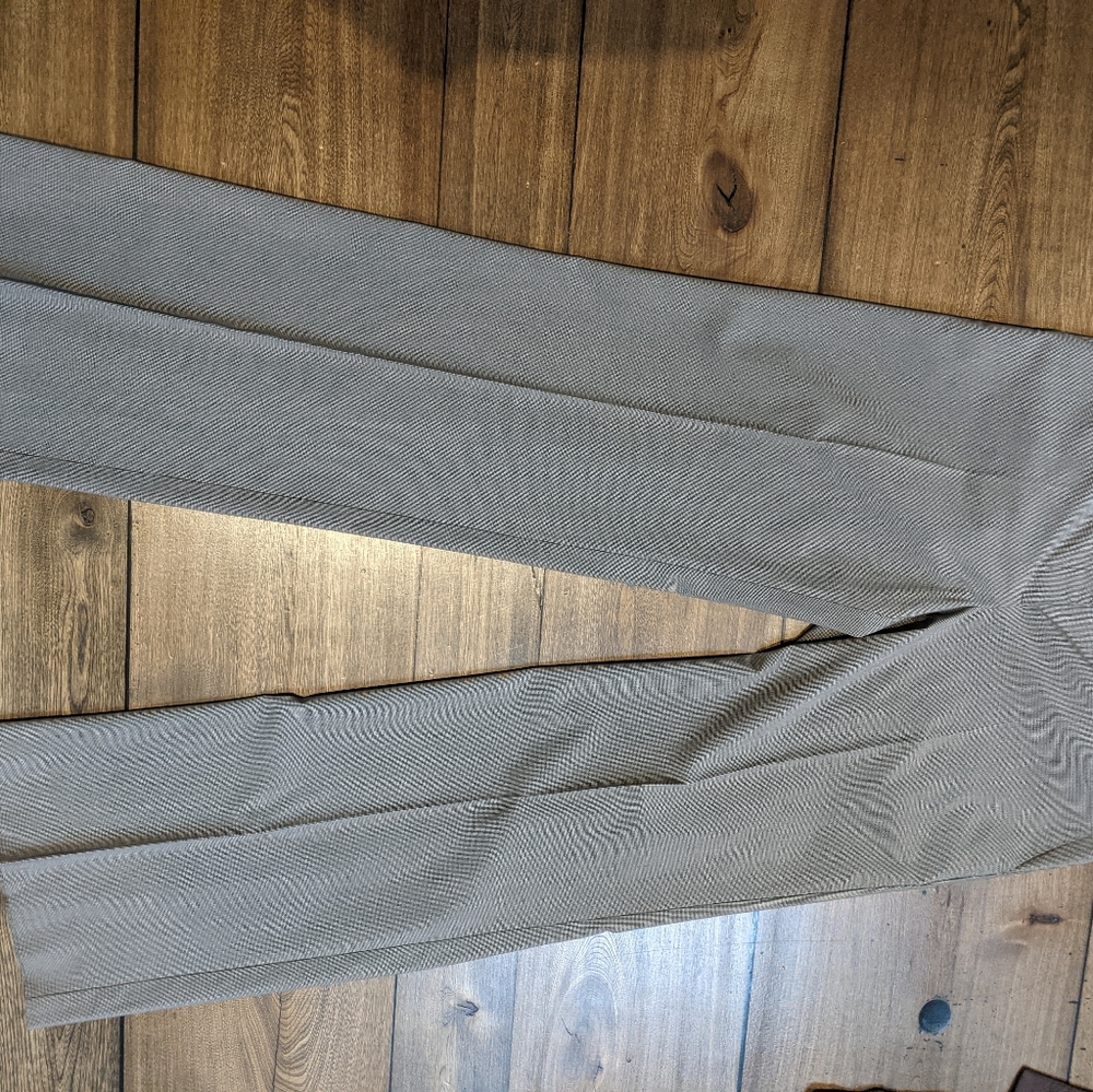 Designer pant suit size 8 grey check - Picture 8 of 14